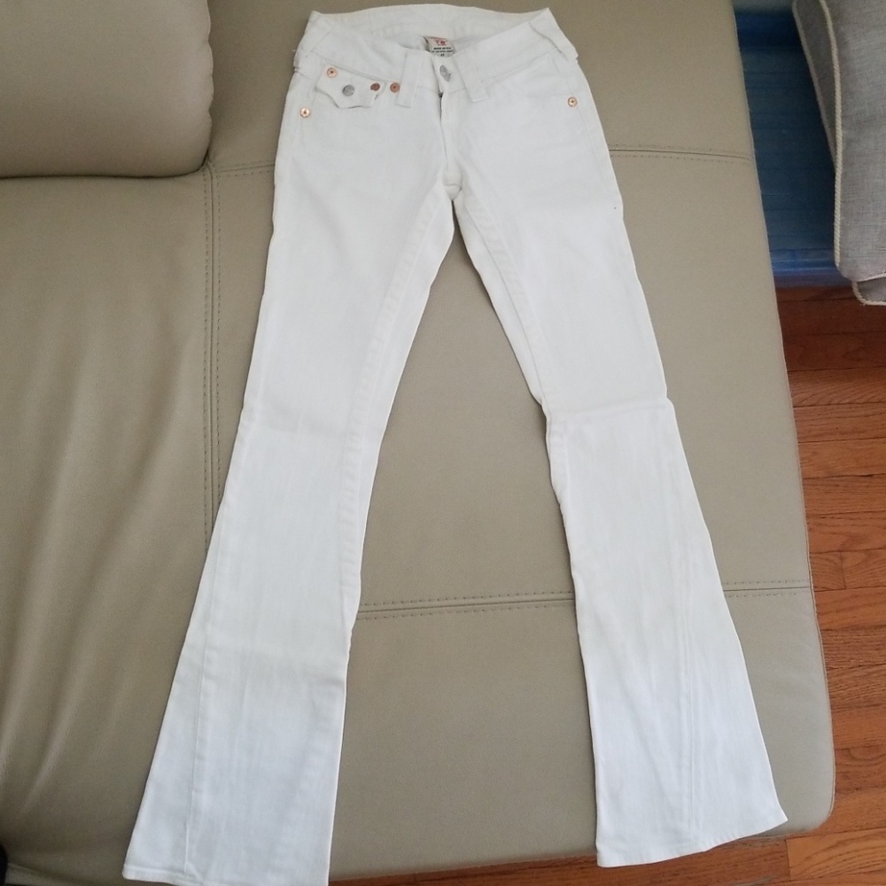 True religion white Jeans